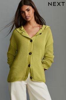 Lime green knitwear store