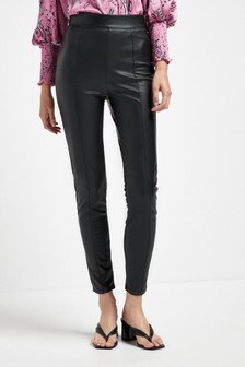 Legging confortable en similicuir