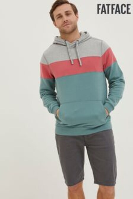 FatFace Green Emsworth Stripe Hoodie (448133) | 70 €