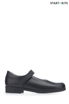 Start-Rite Samba Black Leather School Shoes Standard Fit (448575) | 65 €