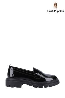 Hush Puppies Reece Black Loafers (448770) | 41,630 Ft