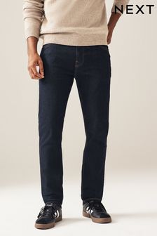 Dark Ink Blue Skinny Fit Essential Stretch Jeans (448950) | 121 QAR