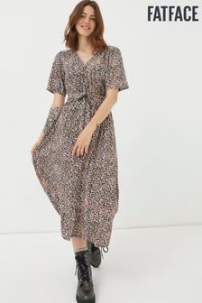 Fatface Estelle Dappled Spot Midi Dress (449076) | €74