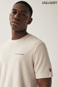 Lyle & Scott Towelling Embroidered Logo T-Shirt
