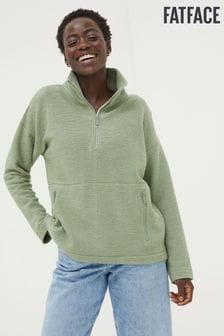 FatFace Green Thea Half Neck Sweatshirt (449231) | €73