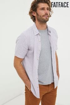 FatFace Bugle Purple Micro Stripe Shirt (449383) | $68