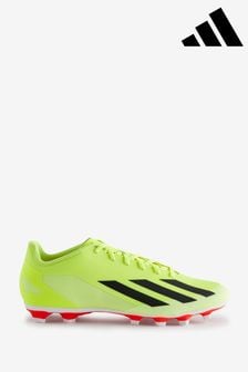 أصفر - Adidas Football X Crazyfast Club Flexible Ground Adult Boots (449653) | 247 ر.ق