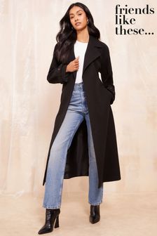 Evening trench coat sale