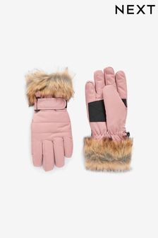 Pink Ski Gloves 1 Pack (3-16yrs) (450488) | KRW23,500 - KRW29,900
