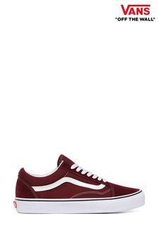 Czerwony - Damskie buty sportowe Vans Old Skool (450873) | 410 zł