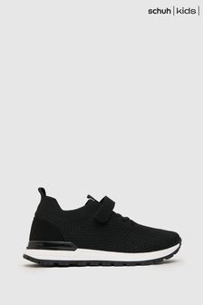 Schuh Moment Black Knit Trainers (451475) | €17.50