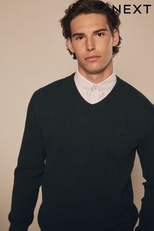 V neck jumper mens next hotsell