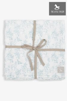 The Little Tailor Baby Woodland Print Muslin Blanket (452362) | €21.50