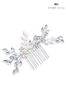 Ivory & Co Pearl Shimmer Crystal Comb