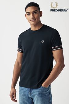 Fred Perry Bold Tipped Sleeve Pique T-Shirt (452822) | kr779