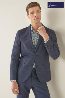 Joules Slim Fit-Anzug aus Wolle/Leinen: Jackett (453338) | 57 €