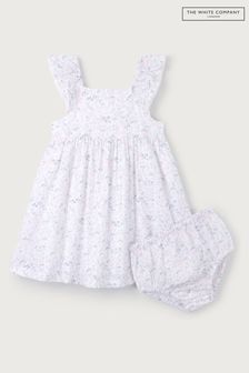 Белое платье с цветочным принтом The White Company Spring Meadow (453535) | €21 - €22
