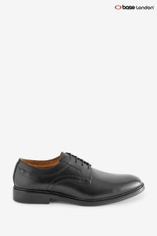 أسود - Base London Drake Lace-up Derby Shoes (453579) | 414 ر.س