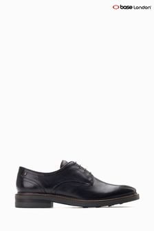 Negro cromado - Zapatos Derby con cordones Mawley de Base London (453730) | 110 €