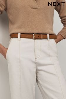 Tan Brown - Essential Pu Jeans Belt (454704) | MYR 40