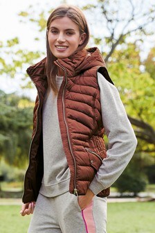 Veste sans manches matelassée