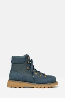 Joules Kendall Navy Lace-Up Boots (456938) | €40.50