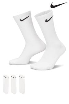 Nike White Everyday Lightweight Socks 3 Pack (457316) | kr182
