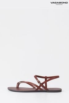 Vagabond Tia Toepost Brown Sandals (457391) | NT$3,730