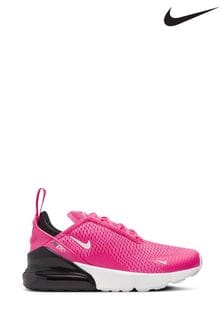 Nike Pink Air Max 270 Junior Trainers (458596) | 115 €