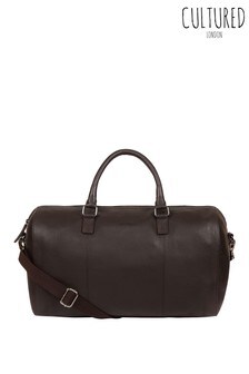 Cultured London Weekender Leather Holdall (458858) | €108