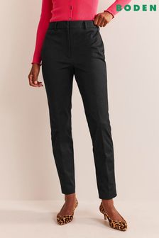 Boden Black Highgate Bi-Stretch Trousers (460246) | €119