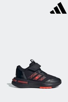 adidas Black/Red Kids Marvels Spider Man Racer Shoes (460360) | $69