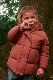 Rust Shower Resistant Padded Coat (3mths-7yrs) (460827) | $44 - $51