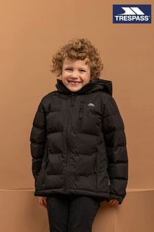 Черный - Детская дутая куртка Trespass (461600) | €40