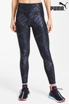 Legging Puma® 7/8 noir imprimé vif