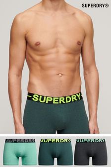 Superdry Green Boxer Shorts 3 Pack (462222) | kr488