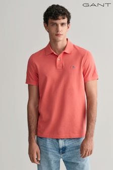 Rosa - Gant Shield Polo-Shirt in Regular Fit (462873) | 123 €