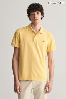黃色 - Gant 標準款盾牌圖案Polo衫 (463116) | NT$3,690