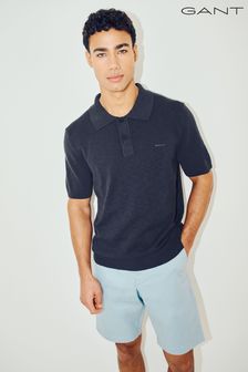 Blau - Gant Flamme Polo-Shirt aus Baumwolle (463170) | 195 €