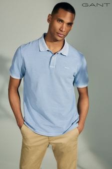 Blau - Gant Sunfaded Polo-Shirt mit Logo (463636) | 140 €