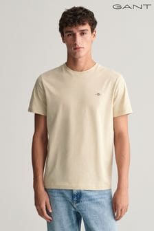 GANT Cream Shield Logo T-Shirt (463952) | $64