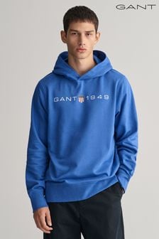 GANT Blue Printed Graphic Hoodie (464050) | €103