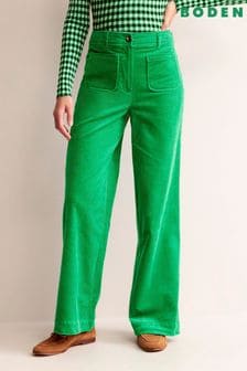 Зеленый - вельветовые брюки Boden Westbourne (464681) | €70