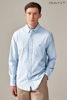 GANT Regular Fit Striped Oxford Stretch Shirt (465123) | 495 QAR