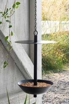 מתקן מתכת להאכלת ציפורים