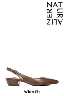 Marrón - Zapatos con tira trasera de cuero Banks de Naturalizer (466321) | 141 €