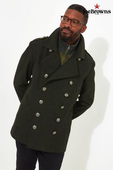 Joe Browns Green Double Breasted Military Coat (466505) | €64