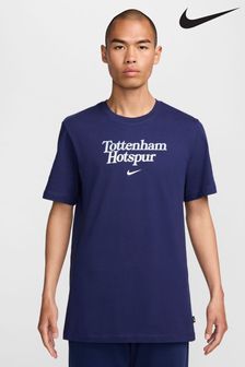 Nike Blue Tottenham Hotspur FC Wordmark T-Shirt (466719) | kr590