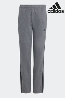 adidas Black Sportswear Essentials 3-Stripes Fleece Joggers (466875) | $43
