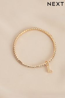 Gold Tone Initial Bracelet Letter L (466956) | 30 QAR